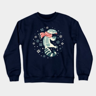 Drank-the-hot-coco-too-fast Gecko Crewneck Sweatshirt